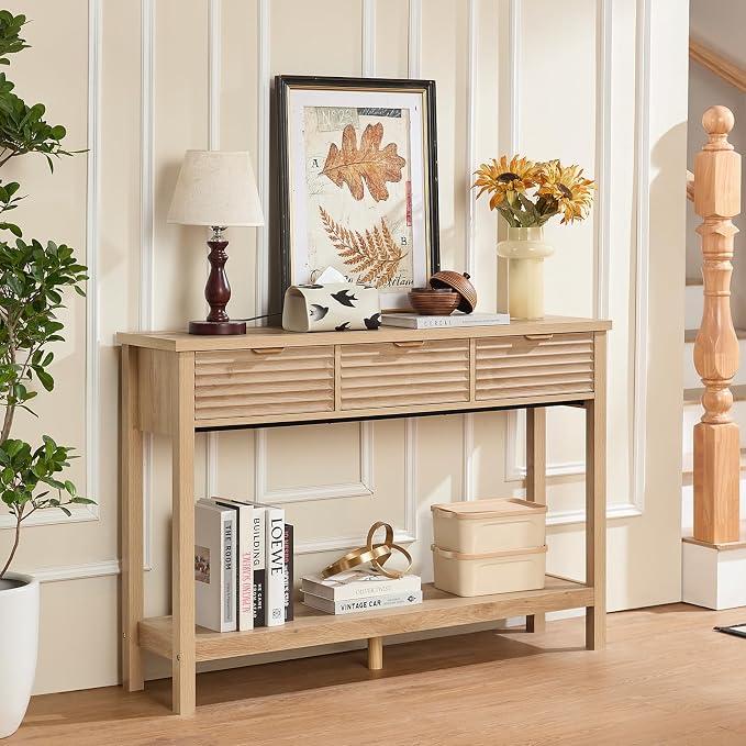 LEYAOYAO Fluted 47.2" Console Table - Image 8