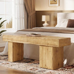 Thickened Solid Wood Bench, Heavy Duty Dining Bench by TribewoodbyTribesigns