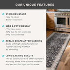 Black Modern Farmhouse 5x8 Area Rug - Image 7