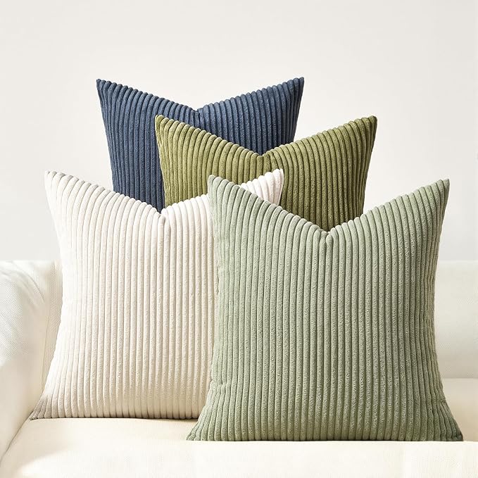 Topfinel Summer Pillow Covers 16x16 Pack of 4 Decorative 16x16 Inch Velvet Boho by Topfinel