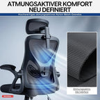 Ergonomic Office Chair, Mesh Desk Chair - Image 7