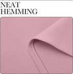NICETOWN Blackout Curtains for Living Curtains, Rouge Pink, 2 Panels, 29 by 30 - Image 6