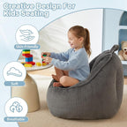 HUGHEAVEN Bean Bag Chairs for Kids, Toddler Bean Bag Chair, Comfy Cozy Reading - Image 3
