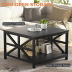 GreenForest Modern Living Room Coffee Table - Image 7