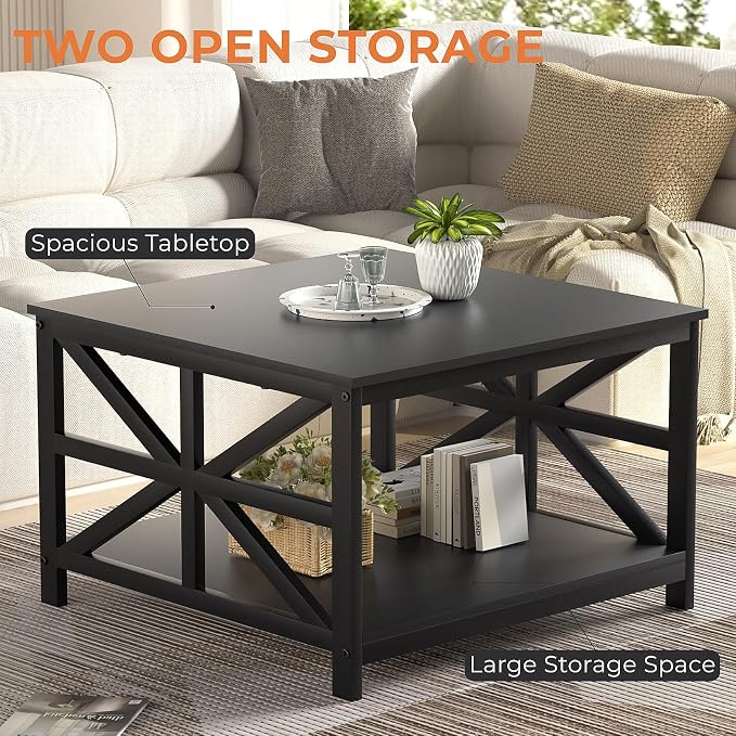GreenForest Modern Living Room Coffee Table - Image 7