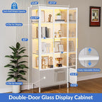 5-Tier Glass Display Cabinet - Image 4