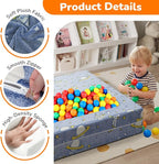 MeMoreCool Modular Kids Couch, Glow Play Toddler Couch - Image 6