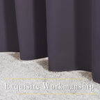 NICETOWN Blackout Curtains for Bedroom, Grommet Solid Thermal Drapes Light - Image 6