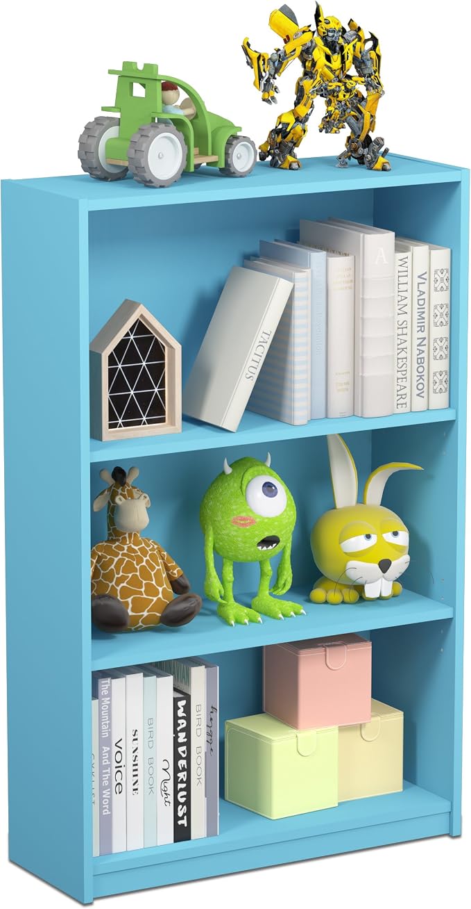 Furinno JAYA Book Shelf, 3-Tier Bookshelf, Bookcase by Furinno-FitsYourSpaceFitsYourBudget