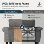 HERA'S HOUSE 3 Pieces Modular Sectional Sofa Sets, Oversized Couch Set - Image 7