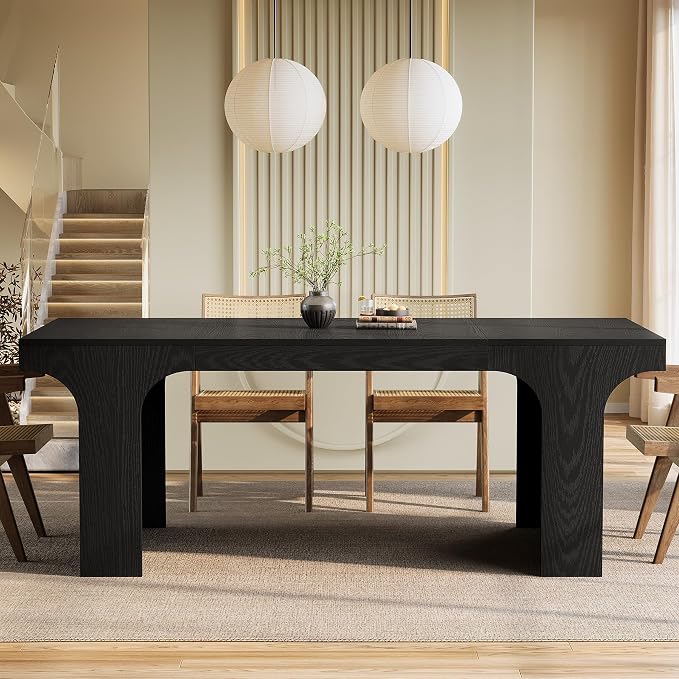 Tribesigns 71-Inch Farmhouse Dining Table - Image 6