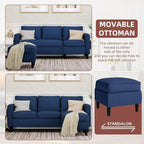 Nuturelly Convertible Sectional Sofa Couch - Image 3
