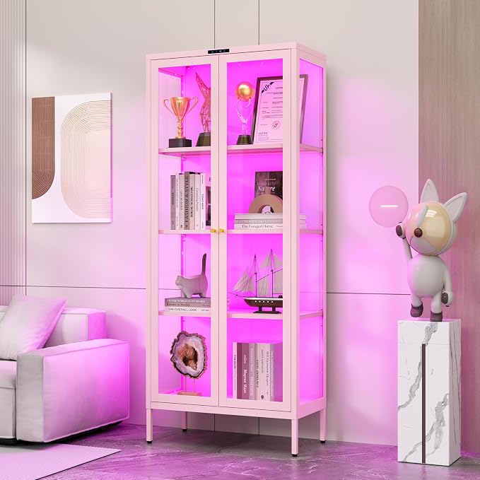 Polup Glass Display Cabinet - Image 2