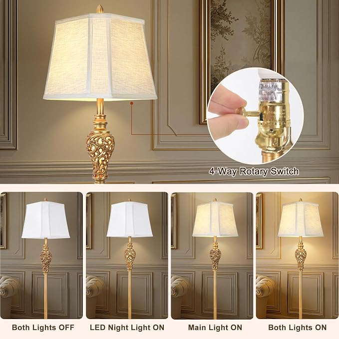 Vintage Farmhouse Floor Lamp - Image 4