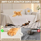 Loiion Velvet Sofa Cover, Ultra Soft Waterproof Non-Slip Couch Cover - Image 3
