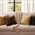 MIULEE Boho Decorative Throw Pillow Covers 18x18 Set of 4 Farmhouse Neutral - Image 2