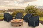 Patio Swivel Chair Cover 4 Pack, Waterproof Heavy Duty Outdoor Chair Covers - Image 9