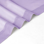 Chyhomenyc Sheer Curtains 63 Inch Length 2 Panels, Lilac | Light Filtering - Image 9