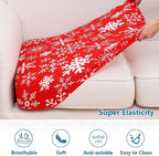 Printed Couch Cushion Covers, Sofa Covers Washable - Image 5