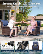 HILLGA 3-Piece Luxury Patio Furniture Set - Image 6