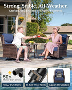 HILLGA 5-Piece Luxury Patio Furniture Set - Image 6