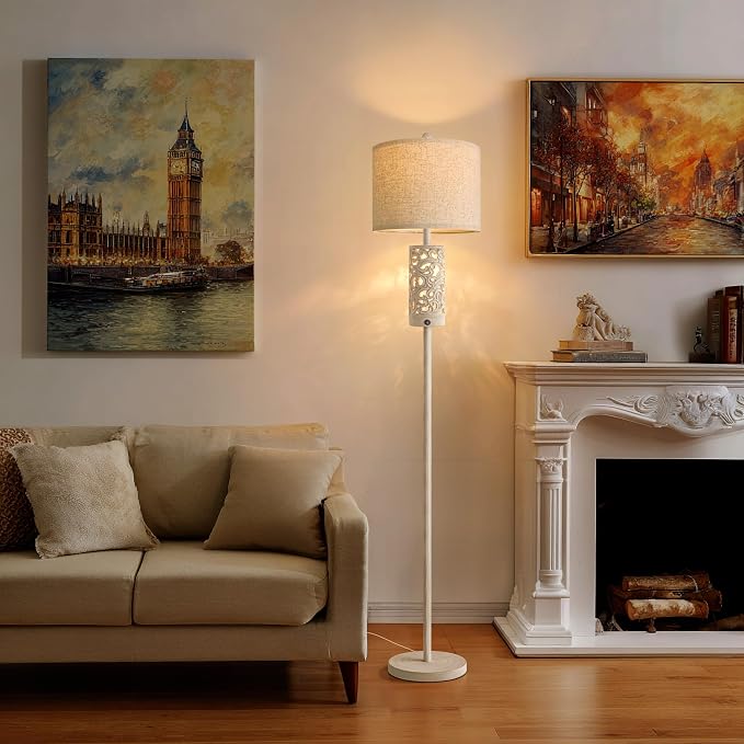 OYEARS 65“ Farmhouse Floor Lamp - Image 9