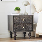 Nightstand, Farmhouse Bedside Table - Image 2