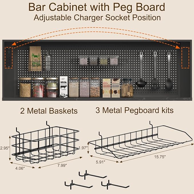 71" Pantry Cabinet, Kitchen Hutch Storage - Image 5
