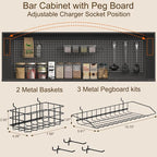 71" Pantry Cabinet, Kitchen Hutch Storage - Image 5