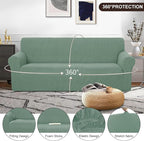U-NICE HOME Stretch Couch Cover Slipcover - Image 3