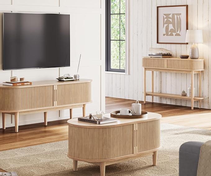 LINSY Fluted Console Table - Image 9