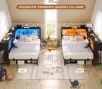 Hasuit Twin Corner Bed Frame - Image 7