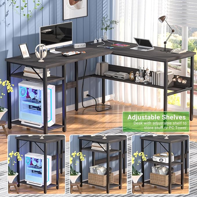 Unikito Reversible L Shaped Desk - Image 6