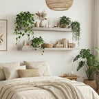 Dreamland Large Floating Shelves, 12 inch Deep Wall Shelves, Rustic Wood - Image 3