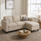 Nuturelly Convertible Sectional Sofa Couch by Nuturelly