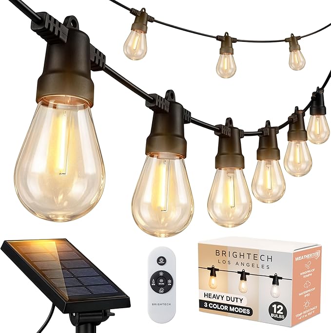 Brightech Ambience Pro 27-Ft Solar String Lights by Brightech