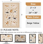 DUKINO 2x3 Bathroom Rugs, Washable Dog Kitchen Rug Non Slip, Stain Resistant - Image 2