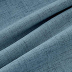 MIULEE 100% Blackout Linen Curtains 42 x 72 Inch Stone Blue 2 Panels | Thermal - Image 9