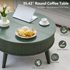 Round Lift Top Coffee Table - Image 8