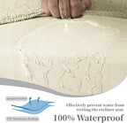 100% Waterproof Sectional Recliner Couch Covers - Image 4