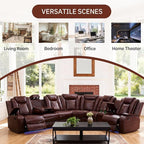 Power Reclining Sectional Sofa - Image 6