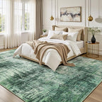 Lofus 5x7 Area Rug for Living Room, Abstract Washable Non-Slip Rugs, Stain - Image 2