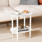 2-Tier Side Table, Small End Table - Image 2