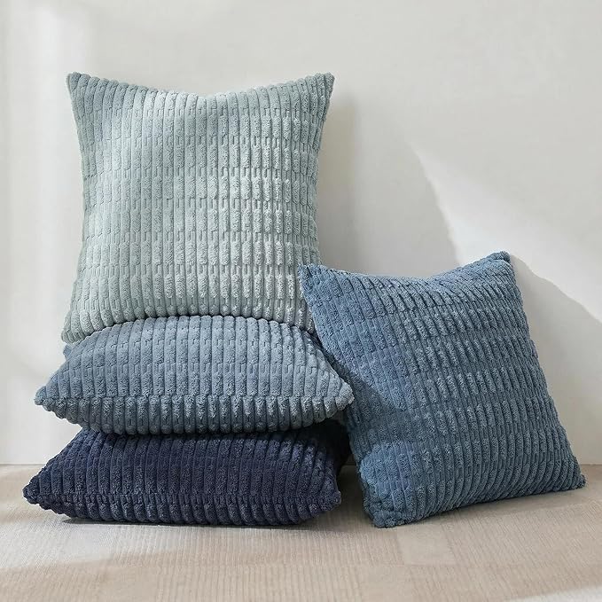 Fancy Homi 4 Packs Decorative Throw Pillow Covers - Image 2