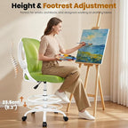 Primy Drafting Chair Tall Office Chair - Image 6