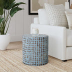 East at Main Boho Side Table Nightstand, Handcrafted Accent Furniture by EastatMain