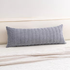 Aegero Corduroy Decorative Throw Pillow Covers 14x36 Inch Soft Striped Pillow by Unknown