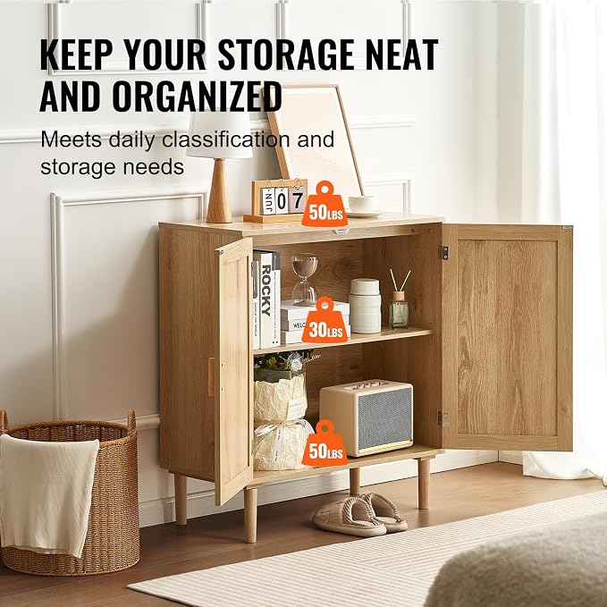 VEVOR Sideboard Cabinet, Buffet Cabinet - Image 5