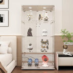 LFT HUIMEI2Y Glass Display Cabinet 4-Shelf - Image 7