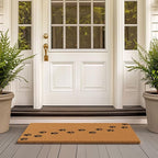 Barnyard Designs Natural Coco Coir Non-Slip Doormat | Heavy-Duty Welcome Mat - Image 2